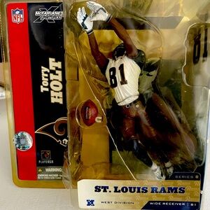 St Louis Rams Wide Receiver Torry Holt Collection Figure, NFL.